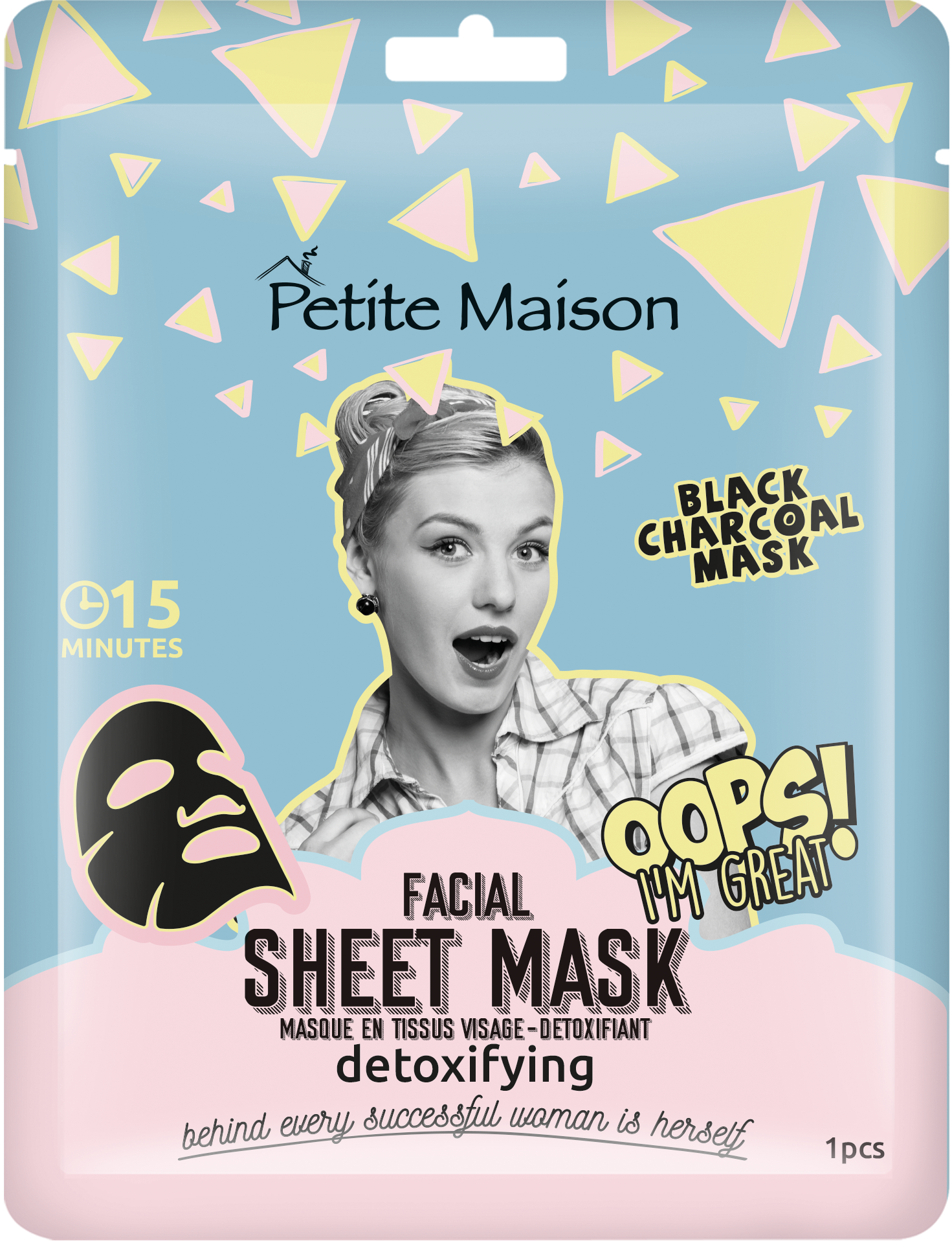 Petíte Maíson Mascarilla Facial Sheet Mask Desintoxicante  25ml